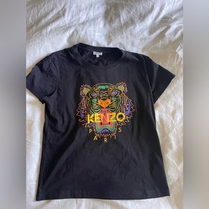 Kenzo T shirt Tee Size Large Black L